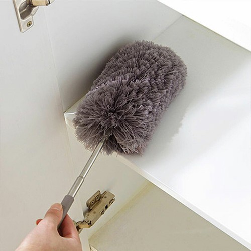 US 1-2 Pcs Adjustable Microfiber Feather Duster Extend Brush Household Cleaning - Picture 19 of 22