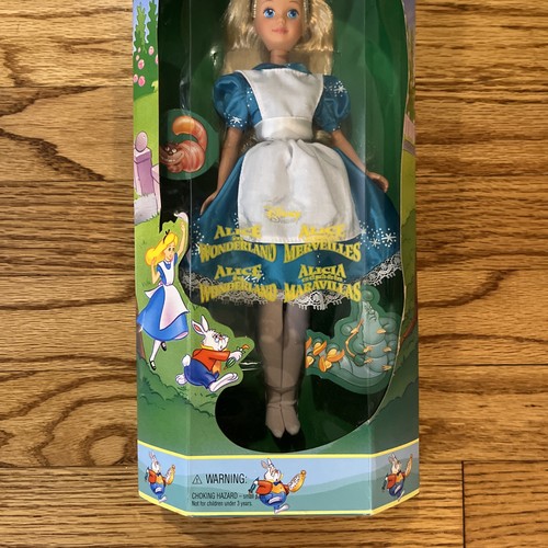 Disney Alice im Wunderland 1994 Mattel Alice/Alicia Puppe 13537 - Neu - Bild 3 von 10