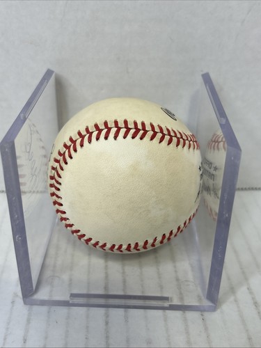 Lou Brock Signed Rawlings National League Baseball St. Louis Cardinals D3 - Picture 3 of 6