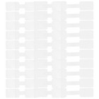 100 Pcs Writable Cord Tags Cable Set Office Child Blank Labels Stickers