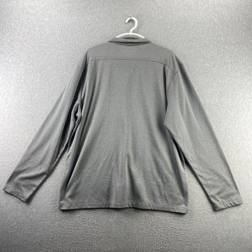 Sudadera Pullover Golf Callaway 1/4 Cremallera 2XL Gris Manga Larga Cuello - Imagen 7 de 9