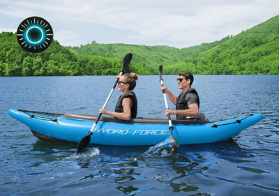 Bestway Hydro-Force 2-Person Ventura Elite Inflatable Kayak Set FREE SHIPPING 