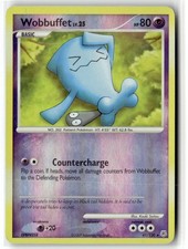 Wobbuffet 41/130 Diamond and Pearl Rare, Reverse Holo Heavily played+ GIFT on eBay