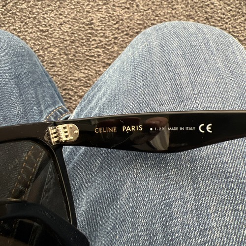 Women’s Black Designer Sunglasses By Celine CL4055IN Hardly Worn with Case - Picture 9 of 11