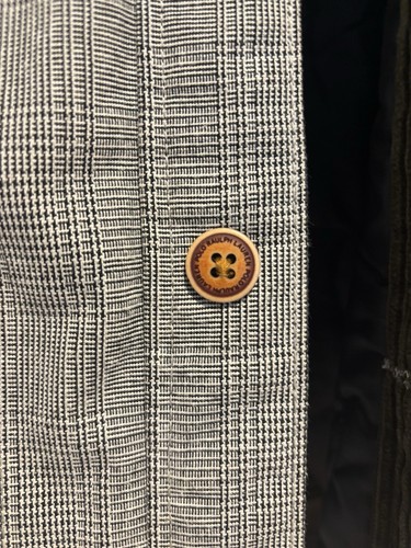 Ralph Lauren Grey Check Harrington Bomber Jacket Men’s Small - Picture 13 of 15