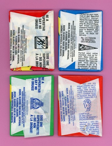 1985 1986 1987 & 1988 OPC Baseball Sealed Wax Pack Lot ~ Original Owner ~ - Picture 2 of 2