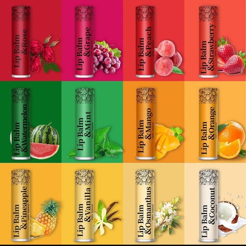 🆕320 Stück✨Lippenbalsam👄Bulk✨12 aromatisierte Packungen Lippenbalsame✨Natürlicher Balsam✨Chapstick