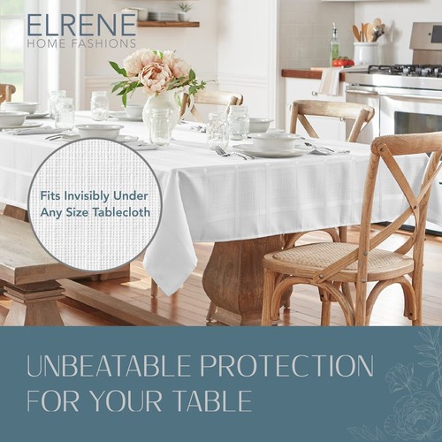 Deluxe Resistente Tappetino da Tavolo Protezione Supporto Imbottito in Flanella, 52" x 70", W. - Foto 4 di 8