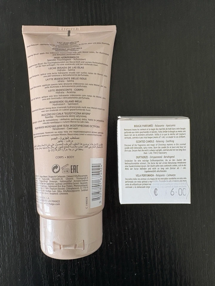 ♥️ Thalgo SPA ♥️ Iles Pacifique - Iridescent Island Milk 200ml & Duftkerze - Bild 4 von 4