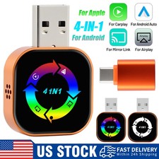 Wireless Carplay-compatible Adapter for Apple Airplay Android Auto Mirror Link -
