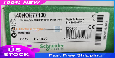 140 NOE 771 00 1X  Automation TSX Quantum Ethernet Module 140NOE77100