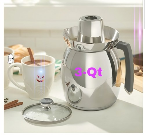 Princess House Heritage Edelstahl Kochgeschirr Classic Chocolatera 10004