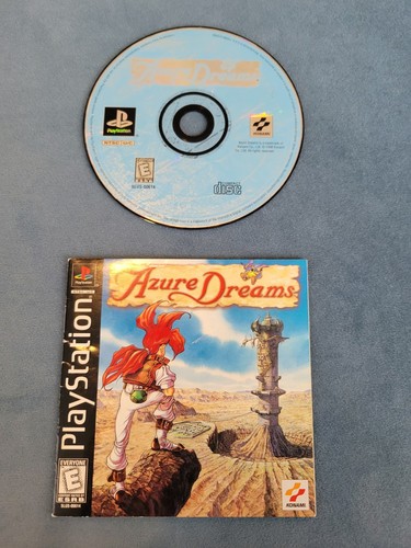 Azure Dreams (Sony PlayStation 1, 1998) Disco y Manual Solo Probado Funciona  - Imagen 1 de 4