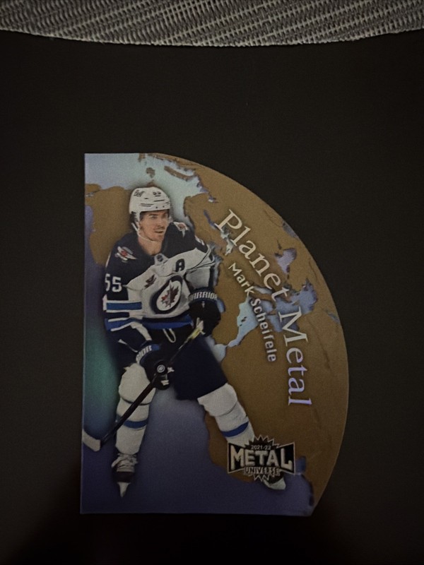 2021-22 Skybox Metal Universe - Planet Metal Mark Scheifele #PM-12 Gold