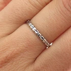 925 Sterling Silver Vintage Oxidized Band Ring Size 7.5