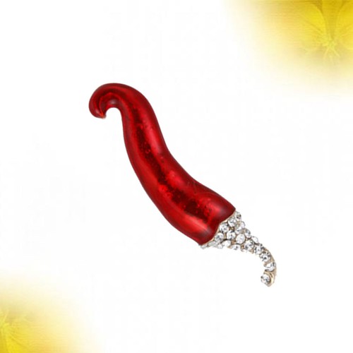 Pepper Chilli Brooch Pin Chili Design Corsage Jewelry Pins and Brooches - Bild 10 von 11