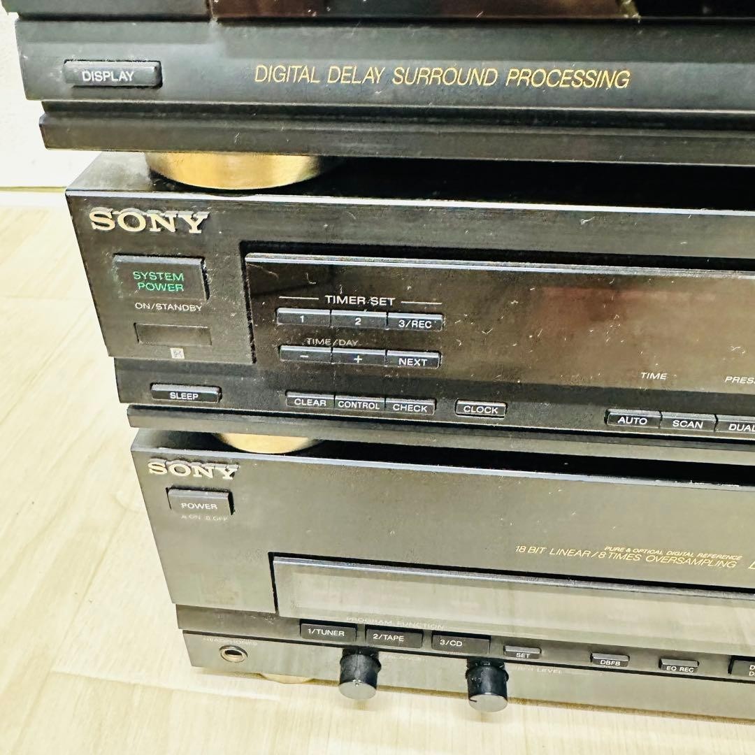 Sony LBT-V750 Stereo System TA-V750 ST-V750TV SEQ-V750 Vintage For
