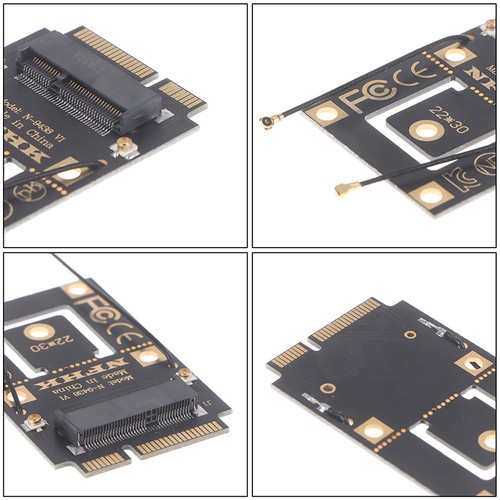 M.2 NGFF to Mini PCI-E (PCIe+USB) Adapter For M.2 Wifi Bluetooth Wireless W-b - Photo 6/12