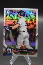 Josh Breaux 2018 Bowman Draft #BDC-57 Chrome Refractors New York Yankees