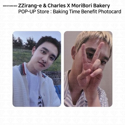 EXO KYUNGSOO D.O ZZirang-e & Charles X MoriBori Bakery POP-UP
