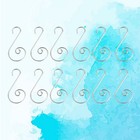 36 Pcs Decorative Ornament Hooks Metal Chain Storage Christmas Tree