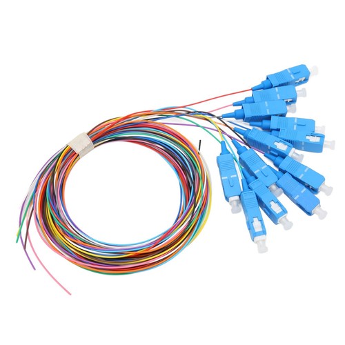 12x Fiber Optic Cable 12 Strand Ceramic Ferrule Low Insertion Loss Patch Cor SAL - Afbeelding 13 van 24