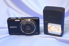 N Mint SONY Cyber-Shot DSC-W630 Black Compact Digital Camera Japanese only
