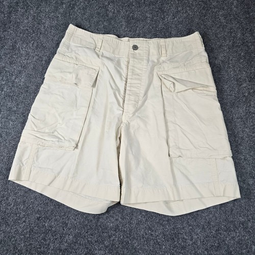 RRL Ralph Lauren Cargo Shorts Button Fly 100% Cotton Japan Made Size 31 - Picture 2 of 11