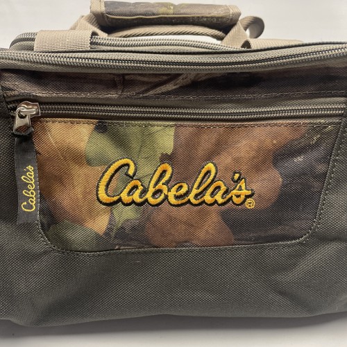 Cabela's Camouflage Carryall Utility Tote Small Duffle Bag With Shoulder Strap - Bild 2 von 9
