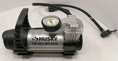 #ad Husky 120 Volt Inflator Pump Model 365 164 Portable 130psi 221 $29.99