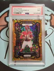 2023 Panini Prizm Patrick Mahomes II #149 Orange Disco PSA 9  Chiefs NFL MVP HOF