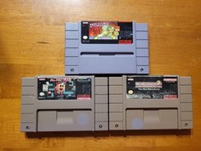 LOT Super Nintendo SNES Battleclash Ms. Pac Man 2 CARTRIDGES UNTESTED AS IS