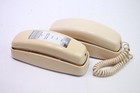 2X AT&T 210 Basic Trimline Telefon przewodowy Pojedyncza linia Bez wymaganego zasilania prądem przemiennym Beżowy