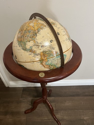 Replogle World Bodenglobus 12" Standglobus Bombay Company Weltklassiker Vintage - Bild 5 von 7