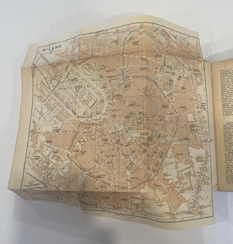Baedeker's Northern Italy 1895 Handbook For Travelers Book - Imagen 11 de 17