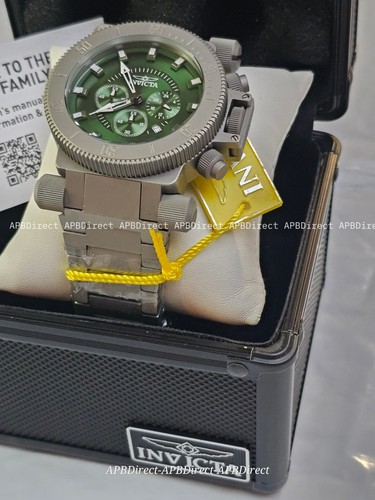 Invicta - Full TITANIUM - Case & Bracelet Coalition Forces - Quartz Mens watch  - Picture 7 of 19