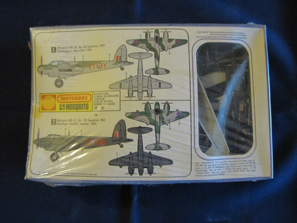 Matchbox, MOSQUITO NF30 Mk-IX 1:72 (sealed kit) - Image 2 of 4