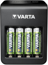 VARTA LCD Plug Charger+ Batterie Ladegerät inkl. 4x AA Akkus 2100mAh