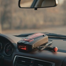 2026 Newly Radar Detector with Mute Memory, City/Highway Mode, Long Range Tra...