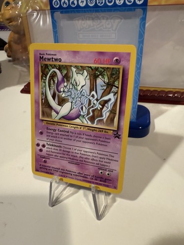 Pokémon TCG - Mewtwo - 12 - Black Star Rare - WOTC Promos - NM - 🔥🔥🔥 - Picture 3 of 24