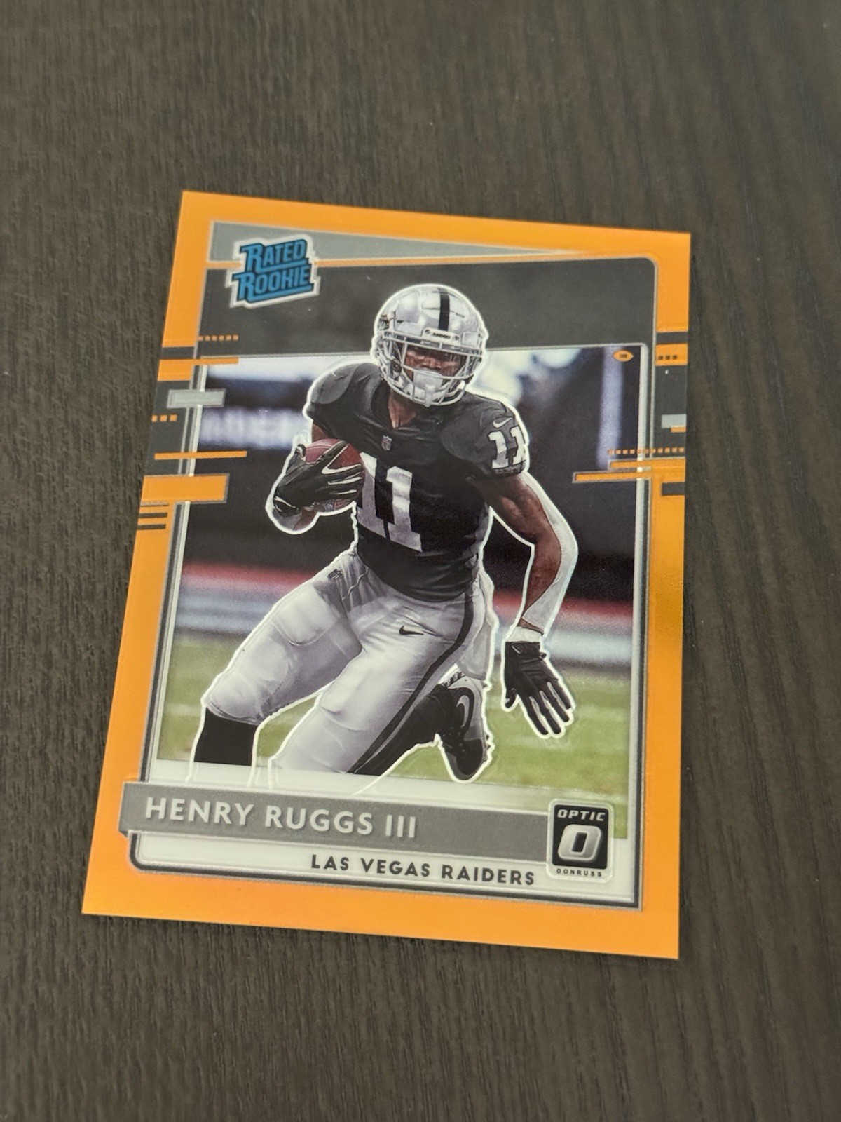 2020 Donruss Optic Rated Rookies Orange Prizm /199 158 HENRY RUGGS III Rookie RC