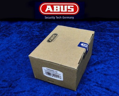 ABUS DSB550 W Doppelschließblech Weiß, Zubehör für FOS550 Fenster-Stangenschloss