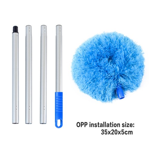 Ceiling Fan Cleaner Duster Cleaning Tool With Extension Pole Dust Removal Brush - Picture 9 of 14