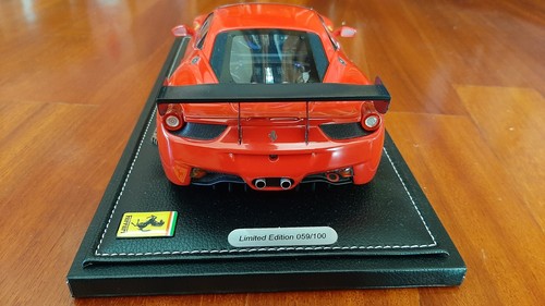 Ferrari 458 Challenge Evoluzione 2013 Rosso Corsa BBR 1 18 (numero 59/100) - Bild 3 von 7