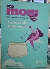 Parent's Choice Disposable Postpartum Underwear for Women, High Waist & Regular