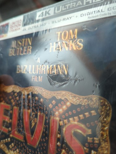 ELVIS (2022) 4K + Blu-Ray + Digital Code - Limited Edition STEELBOOK - Sealed - Picture 3 of 3