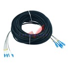 10M Field Outdoor Cable LC-SC UPC 4 Strand 9/125 SingleMode Fiber Patch Cord