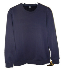 Heavy Duty Fleece Lined Sweatshirt- 2XL, navy blue