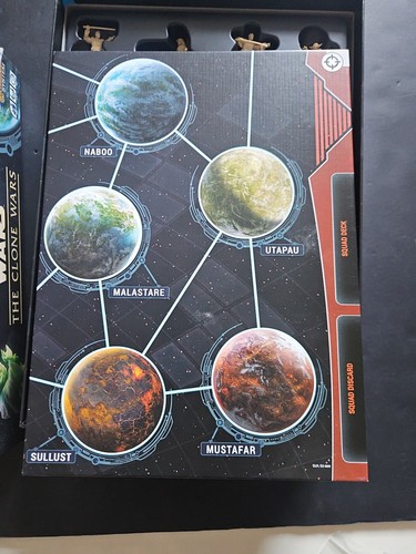 Star Wars The Clone Wars Board Game A Pandemic System Tactical Game Complete - Picture 6 of 8