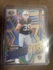 2024 Panini Illusions Football BROCK BOWERS Rookie Shining Stars #7 RC